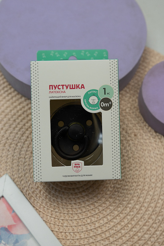 Пустушка латексна 400-037
